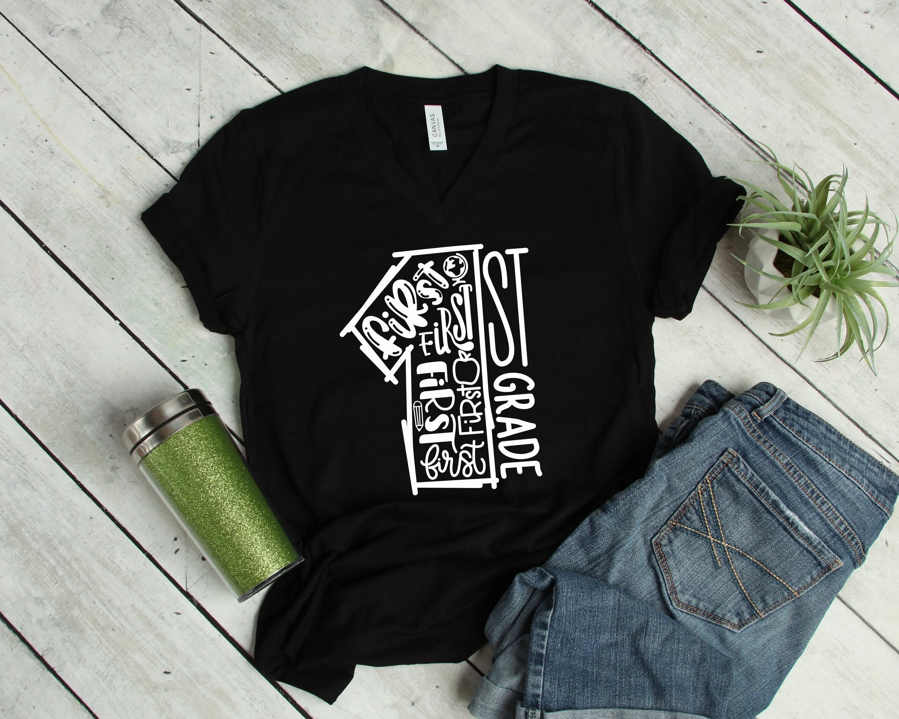 1st Grade Teacher T Shirt - First Grade Teacher T Shirt - Teacher T Shirts - Grade Level Shirts - Grade One Team