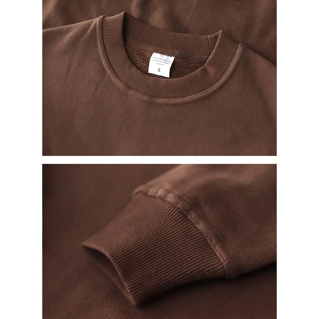 380G Basic Fleece Sweatshirt