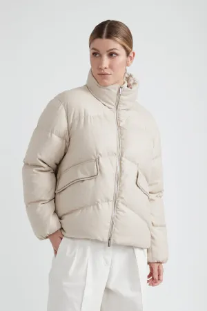 barley down padded jacket