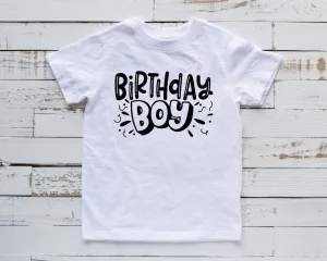 Birthday Boy T Shirt - Custom Birthday Shirt for Boy - Personalized Birthday Boy Shirt - Name Monogram Birthday Shirt