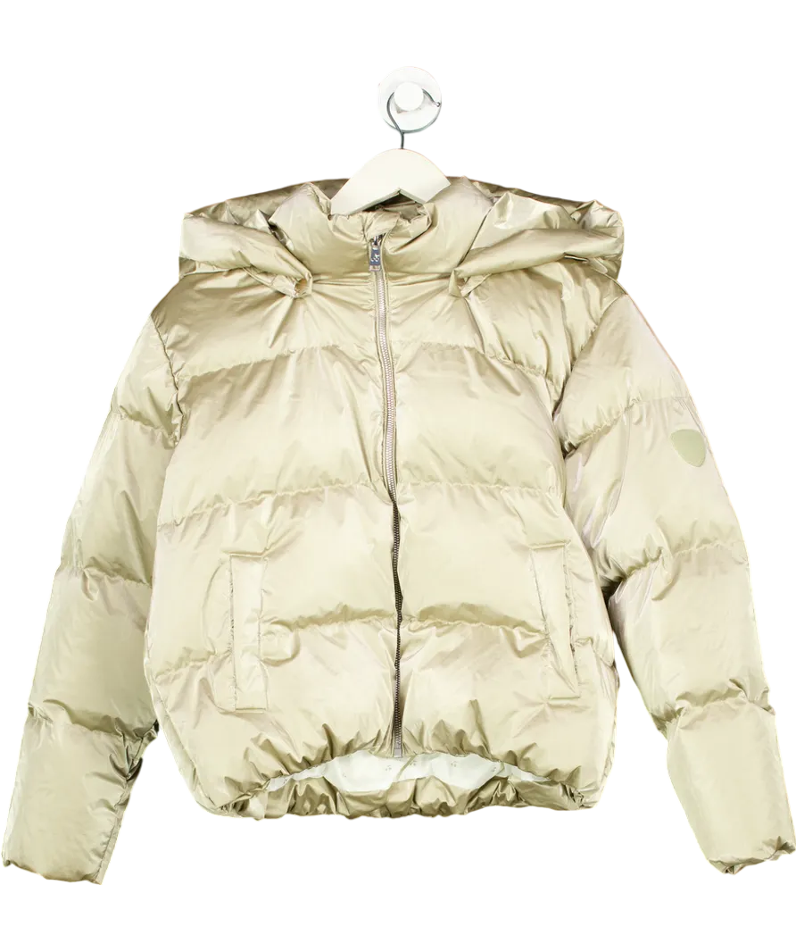 Bonpoint Blythe Metallic Puffer Jacket 14 Years