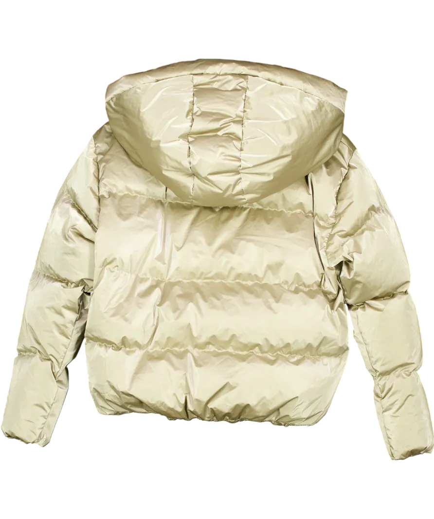 Bonpoint Blythe Metallic Puffer Jacket 14 Years