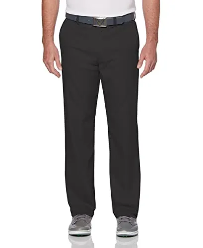 Callaway Men's Pro Spin 3.0 Stretch Golf Pants with Active Waistband (Waist Size 30 - 42 Big & Tall), Caviar, 34W x 30L