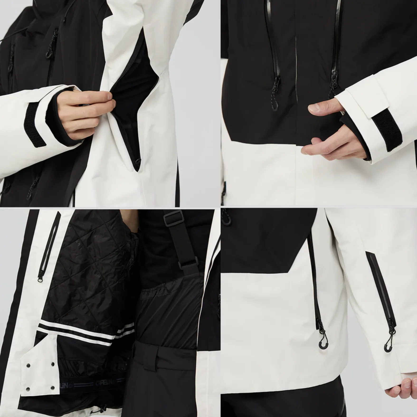 Capelin Crew Brick Unisex Jackets Grey
