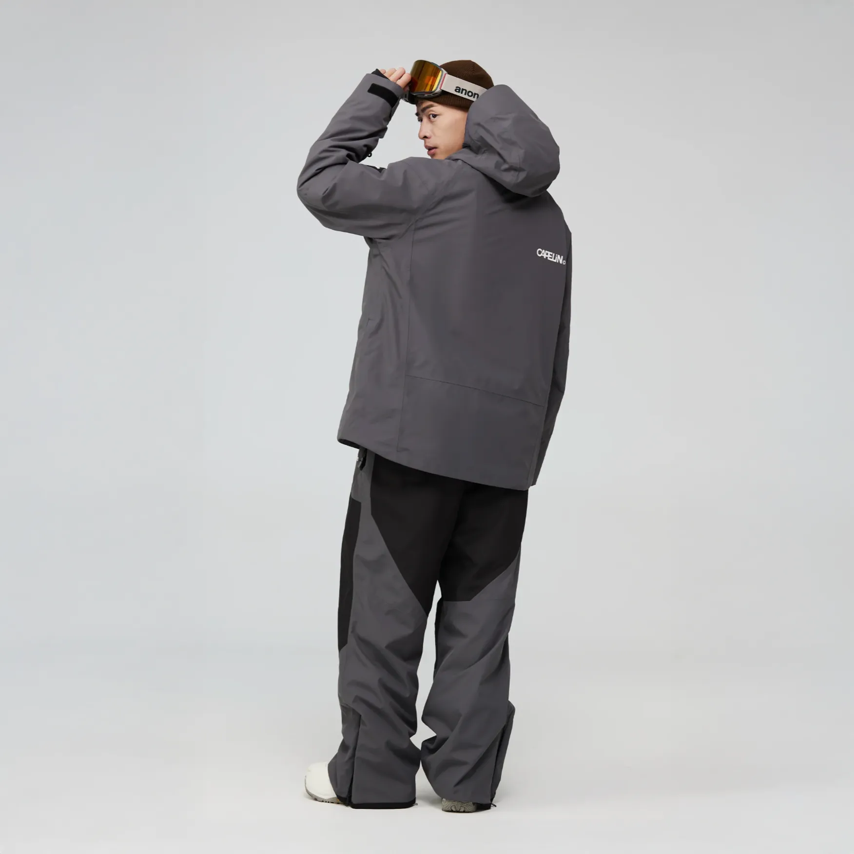 Capelin Crew Brick Unisex Jackets Grey