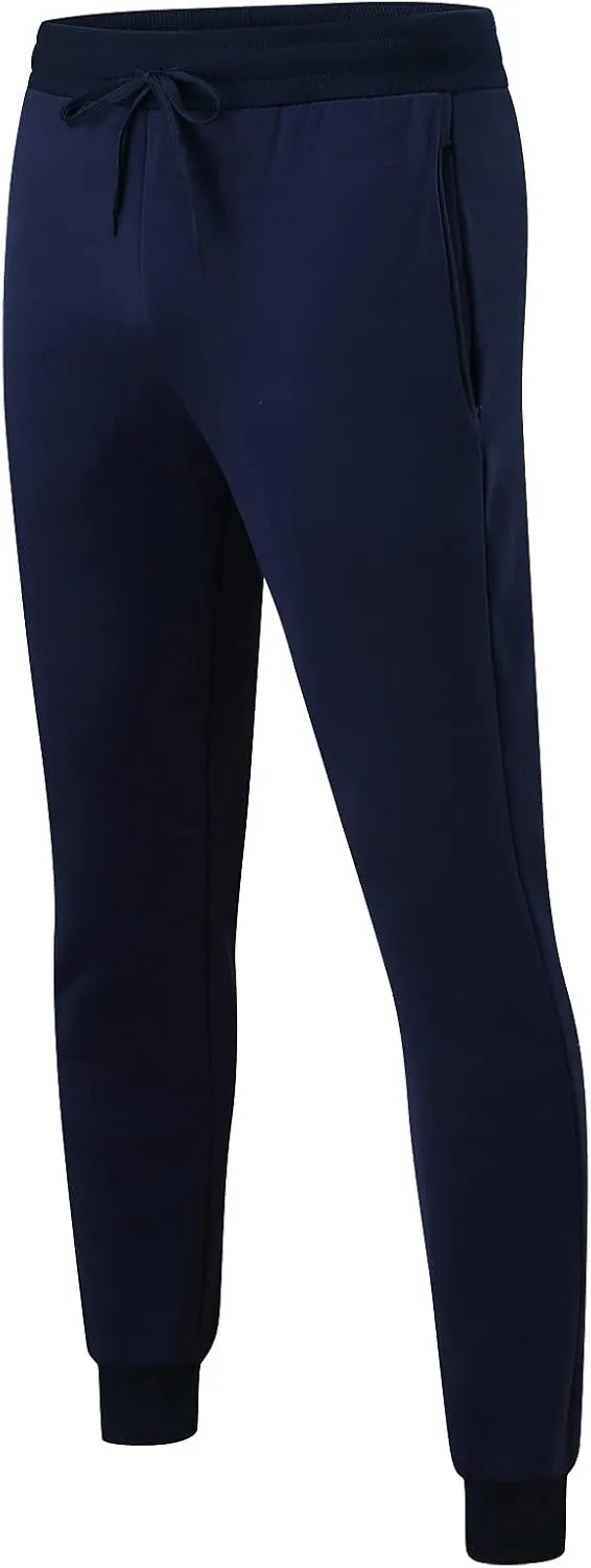 Cargo Pants for Men Big and Tall, Athletic Casual Open Bottom Cargo Sweatpants with Pockets Men's Cotton Sweatpants