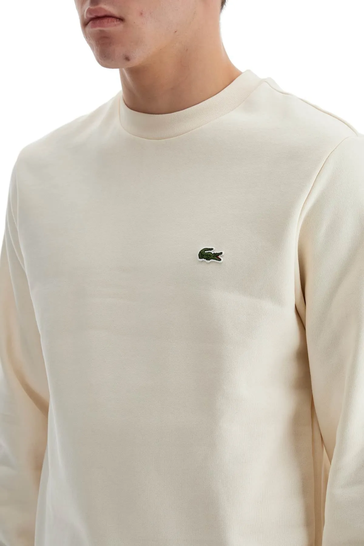 classic fit crewneck sweatshirt SH9608 PANNA