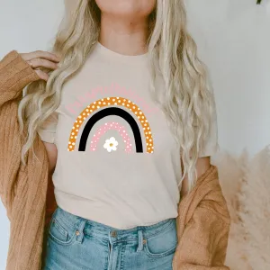 Custom Fall Rainbow Tee