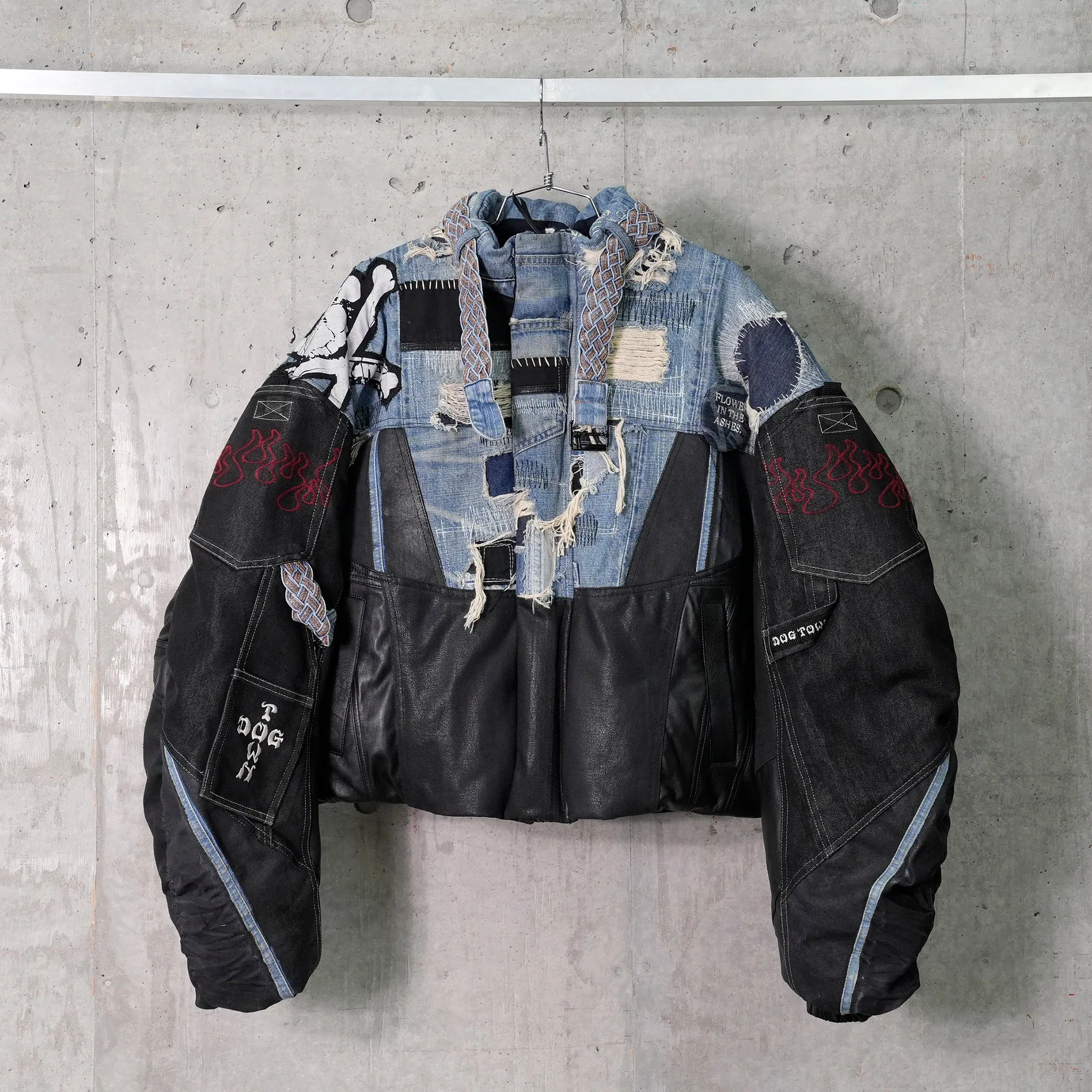 DENIM PADDED JACKET / 050/BLUE