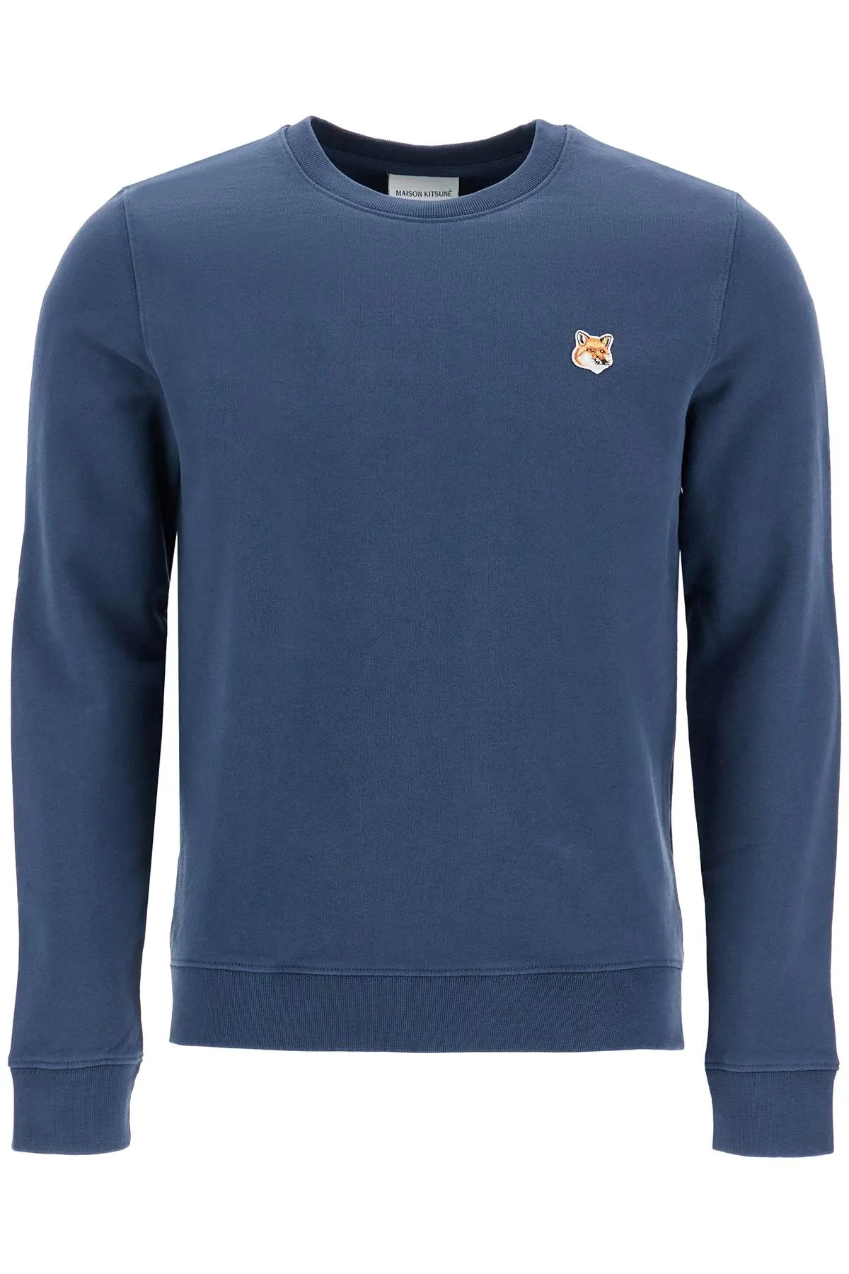 fox head regular fit sweatshirt LW00302KM0001 INK BLUE