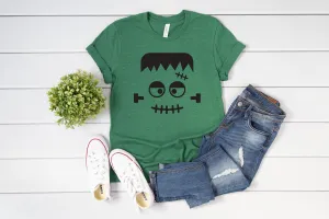 Frankenstein Adult T Shirt - Halloween - Office - School - Teacher  - Fun - Not So Scary