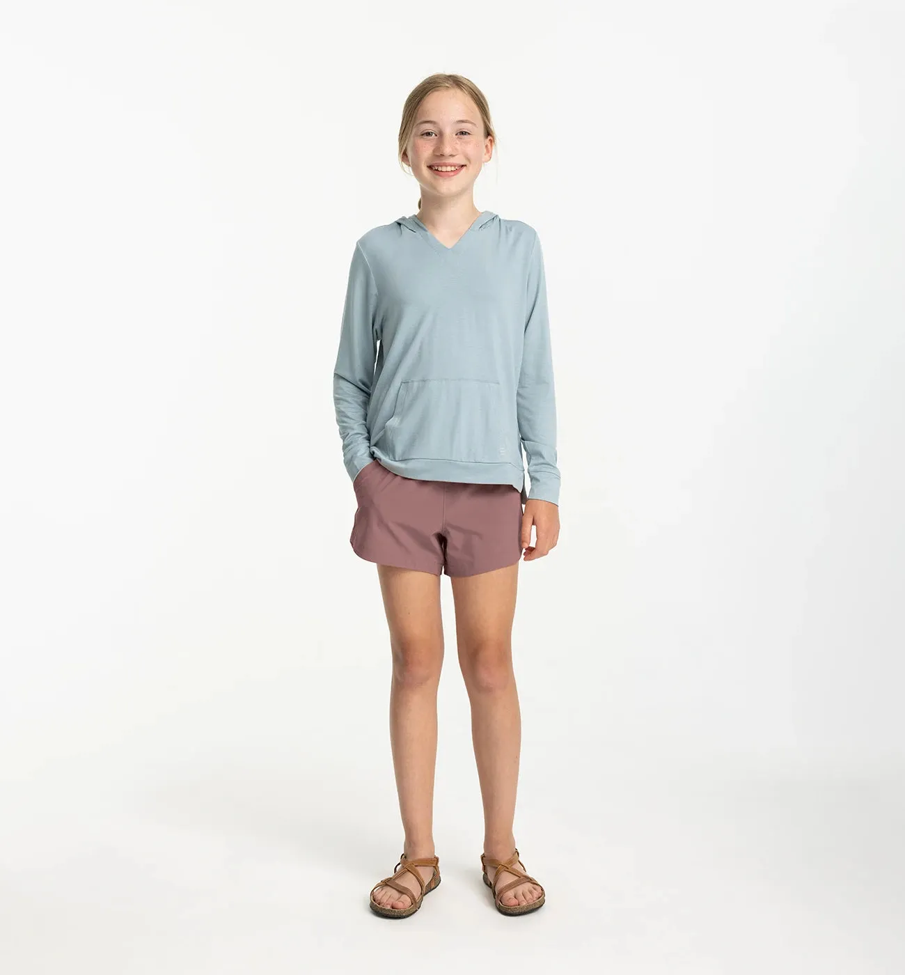 Girls' Pull-On Breeze Short - Fig