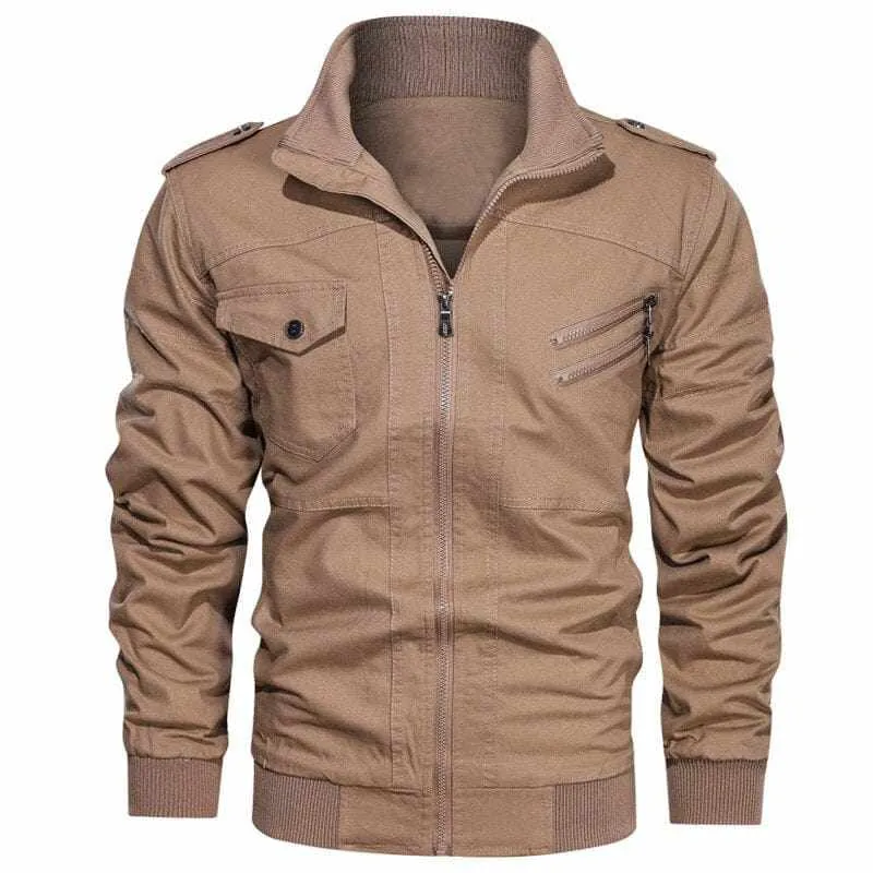 Men Casual Jacket Men Spring/Fall Army Military Jackets