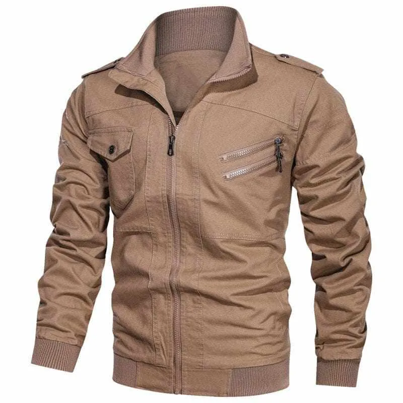 Men Casual Jacket Men Spring/Fall Army Military Jackets