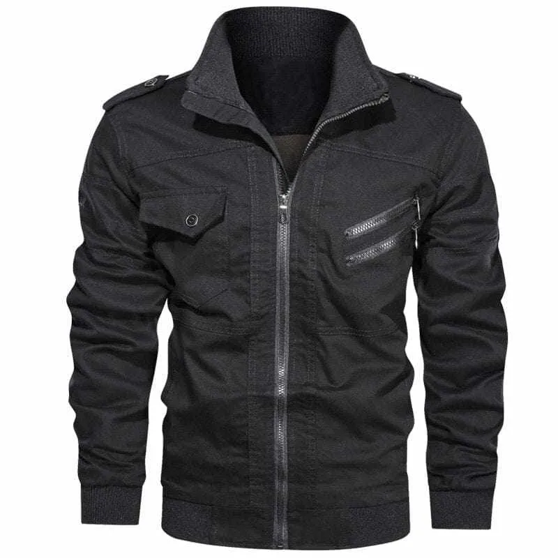 Men Casual Jacket Men Spring/Fall Army Military Jackets