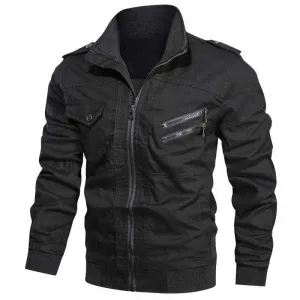 Men Casual Jacket Men Spring/Fall Army Military Jackets