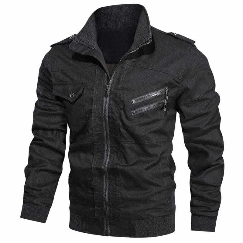 Men Casual Jacket Men Spring/Fall Army Military Jackets