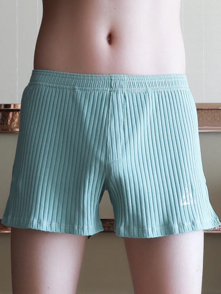 Mens Soft Cotton Woven Boxer Shorts