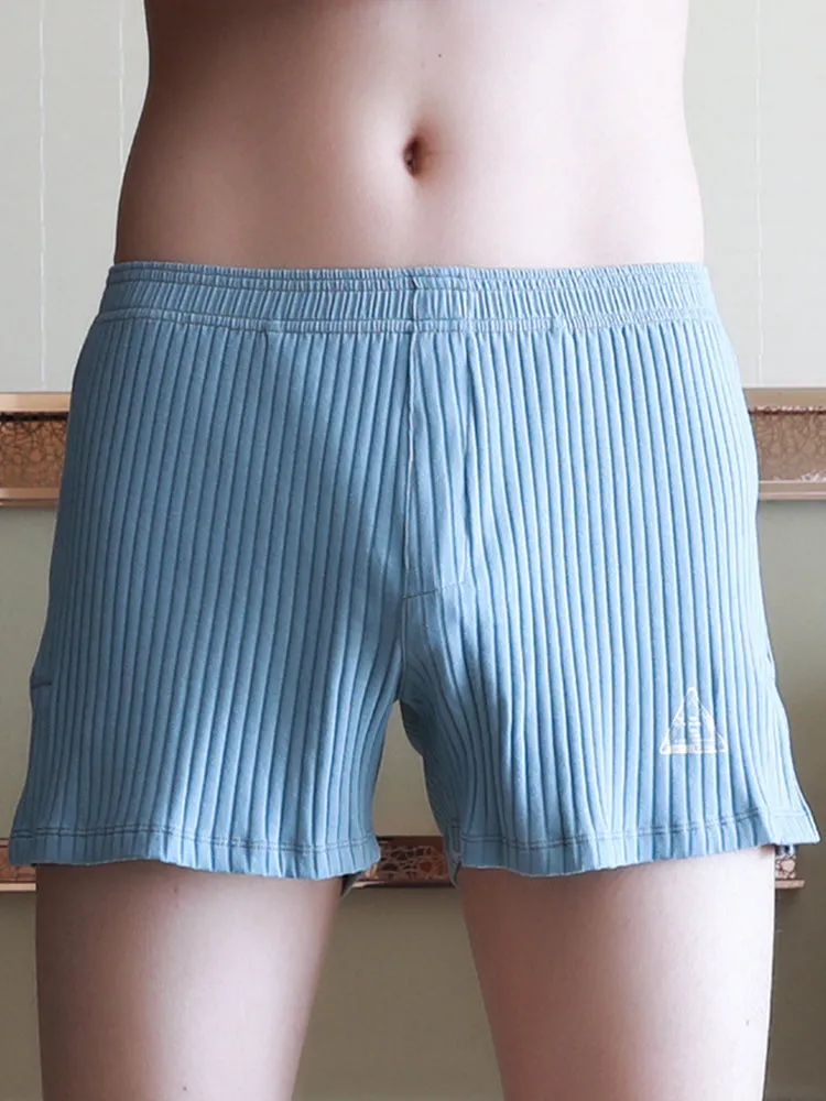 Mens Soft Cotton Woven Boxer Shorts