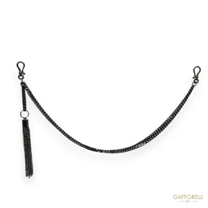 Men's Trouser Chain with Side Pendant - Art. U607- Gafforelli Srl