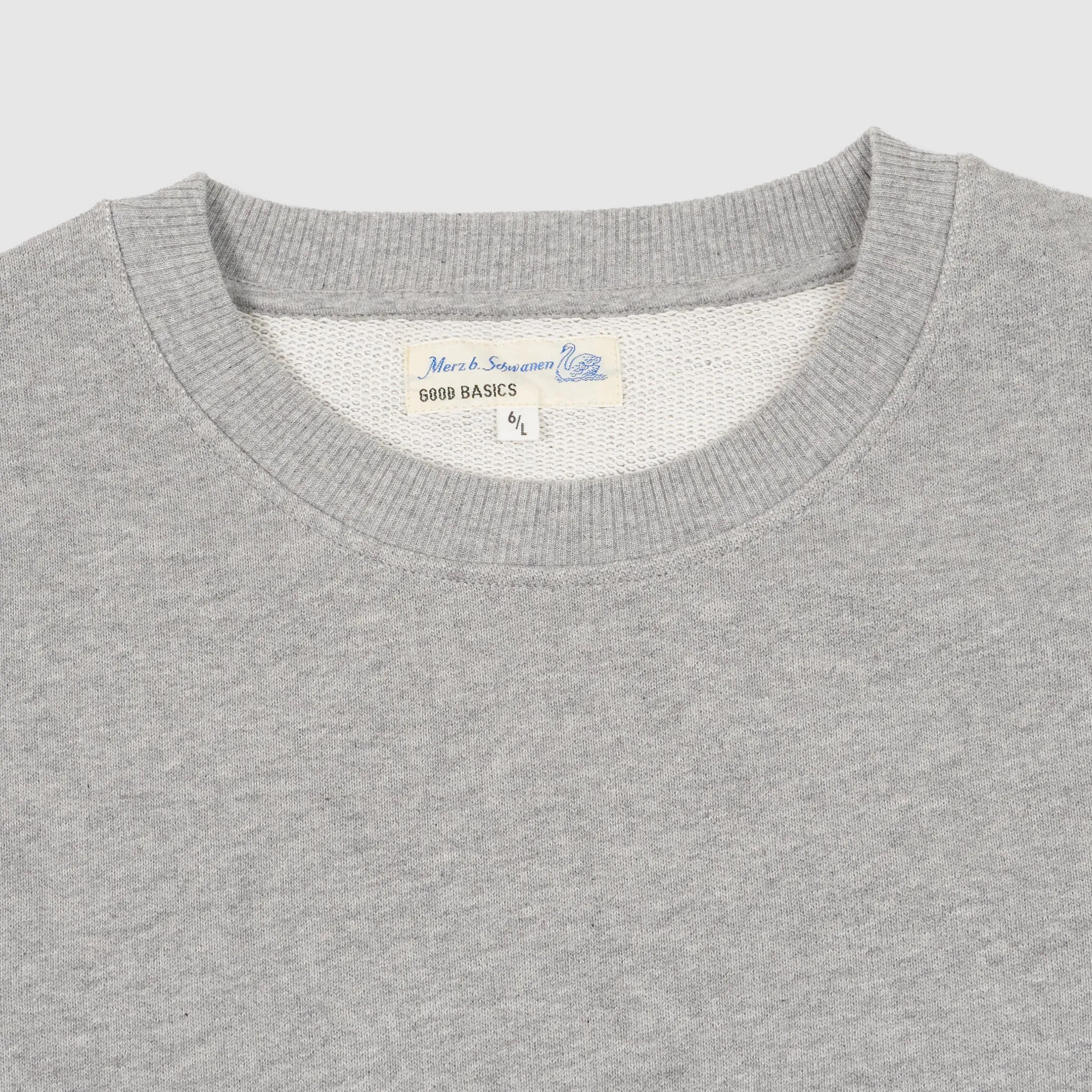 Merz b. Schwanen Crew Neck Pima Cotton Sweatshirt