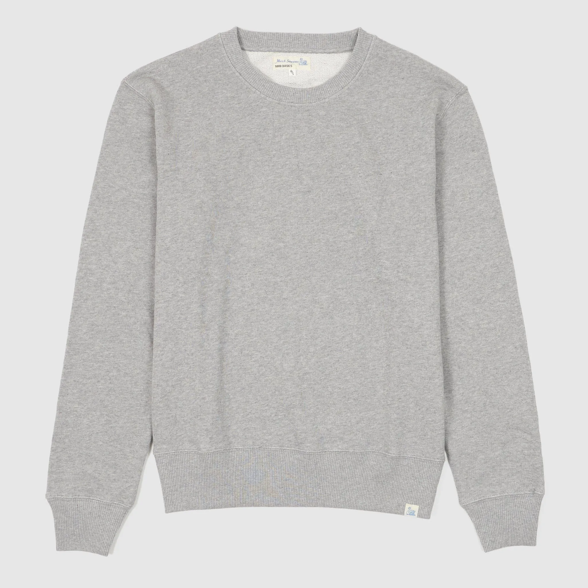 Merz b. Schwanen Crew Neck Pima Cotton Sweatshirt
