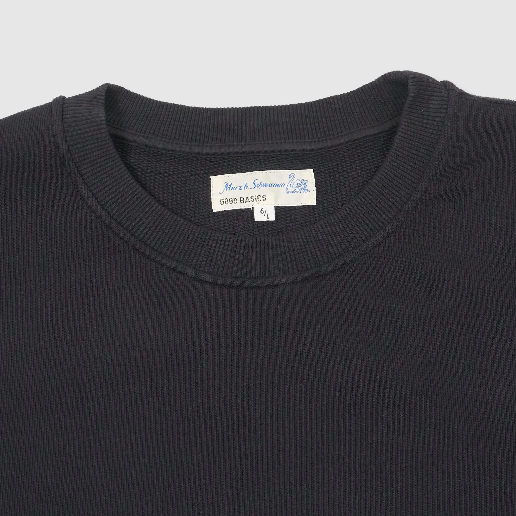 Merz b. Schwanen Crew Neck Pima Cotton Sweatshirt