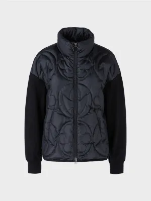 midnight blue padded jacket