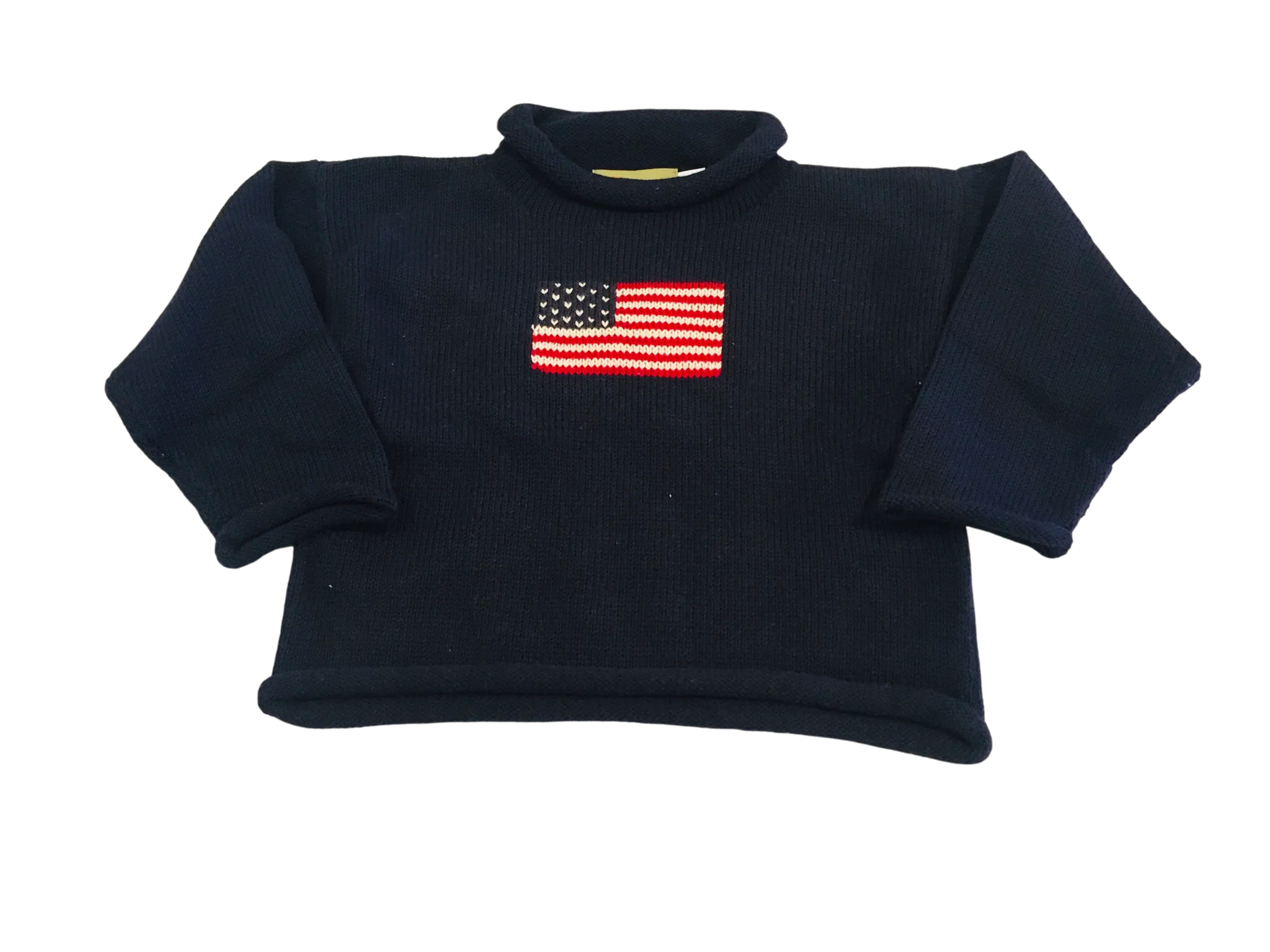 Navy Flag Sweater     6m-10yr.