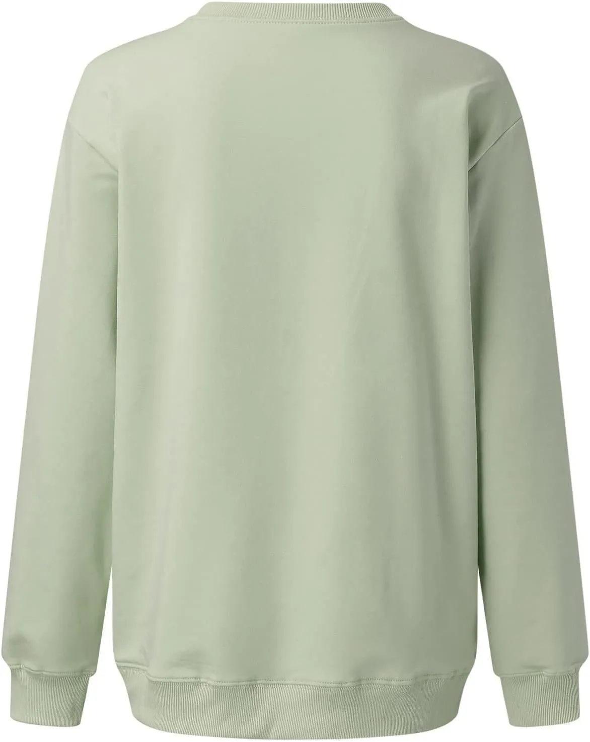 Oversized Sweatshirt for Women Casual Crewneck Long Sleeve Shirts Loose Comfy Pullover Tops Fall Preppy Clothes