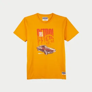 Petrol Men's Basic Tees  Slim Fit CVC Jersey Fabric Trendy Fashion Casual Top 141573-U (Canary)