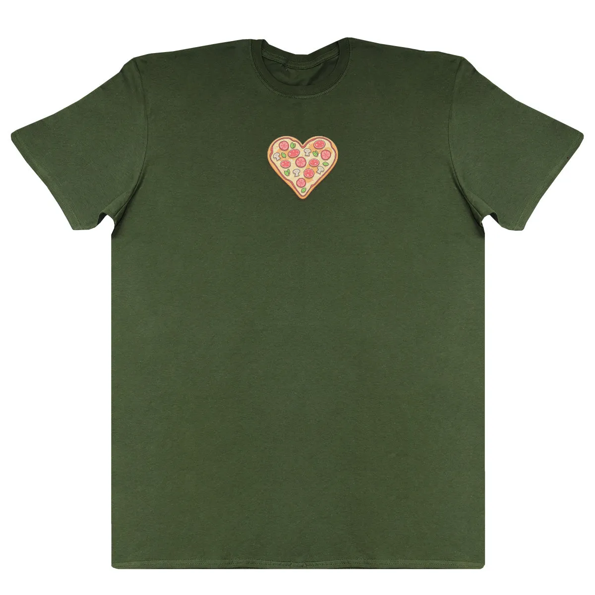 Pizza Heart - Kids Oversized Comfy T-Shirt