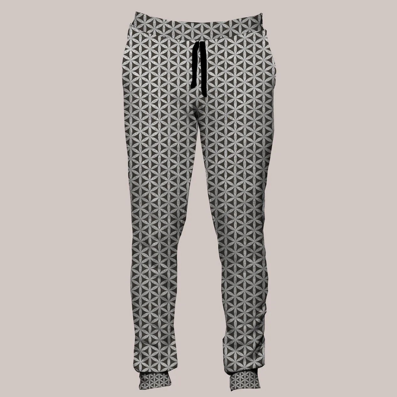Psychedelic Joggers (UV/RGB, Eco-Friendly, Unisex, Fleece-Lined) | FREQ SEED