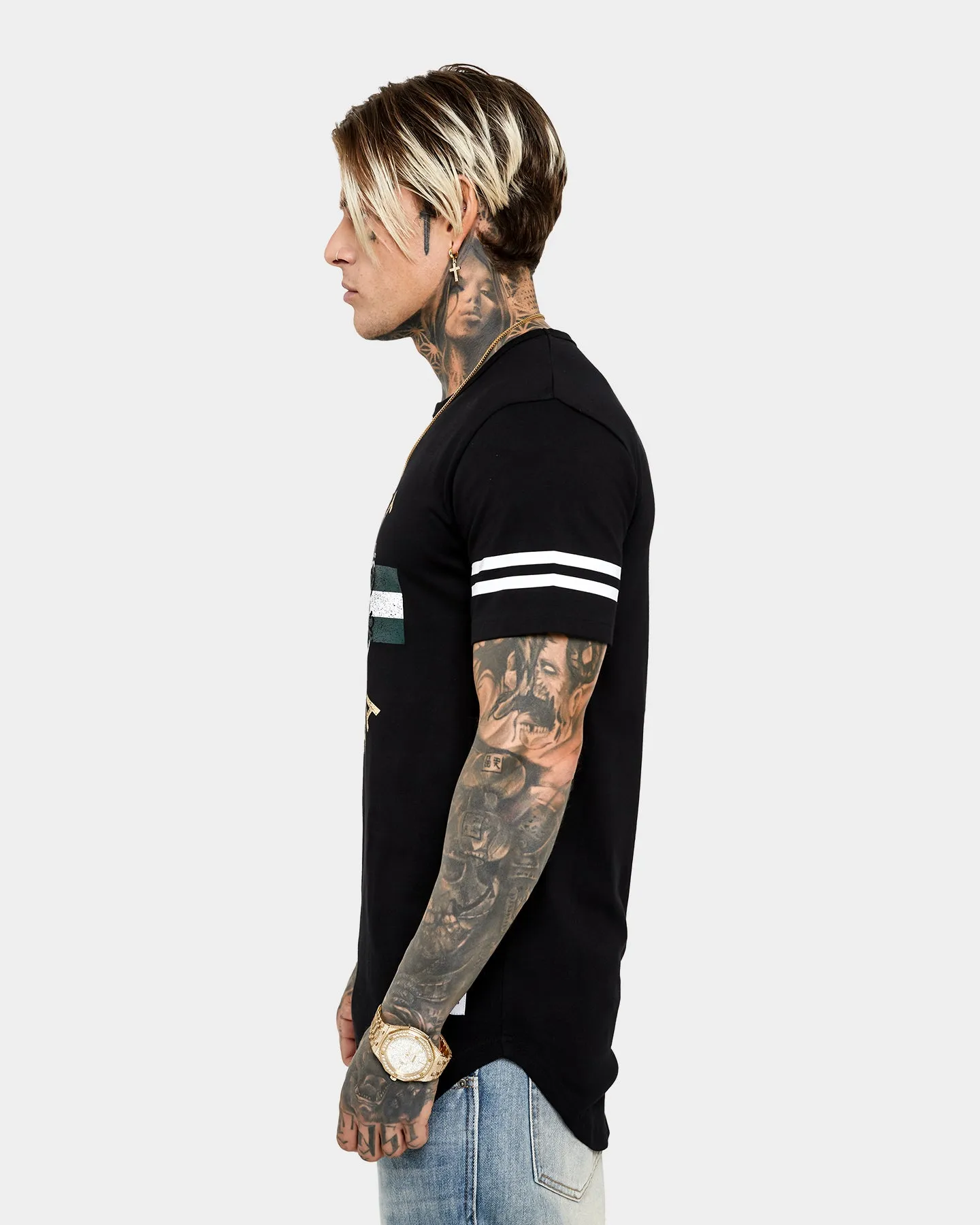 Saint Morta Elemental El Duplo Short Sleeve T-Shirt Black