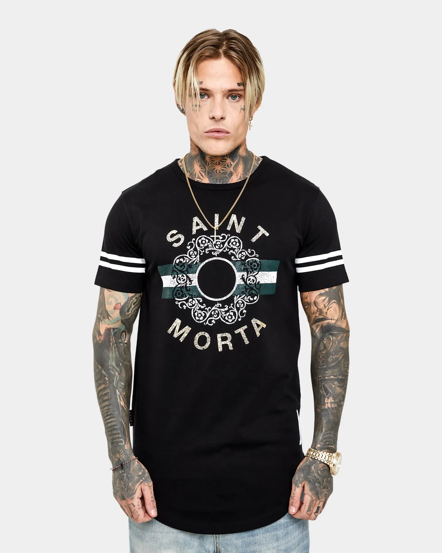 Saint Morta Elemental El Duplo Short Sleeve T-Shirt Black