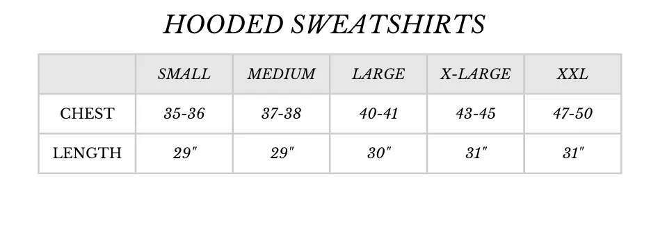 Script Vols Hooded Sweatshirts