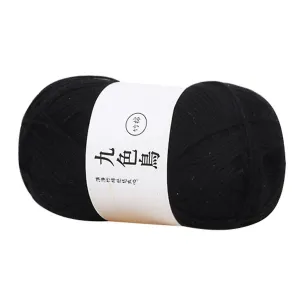 Thread & Yarn Tools Bamboo Charcoal Cotton Baby Line Fine Wool Crochet Diy Children Cotton Yarn No1638