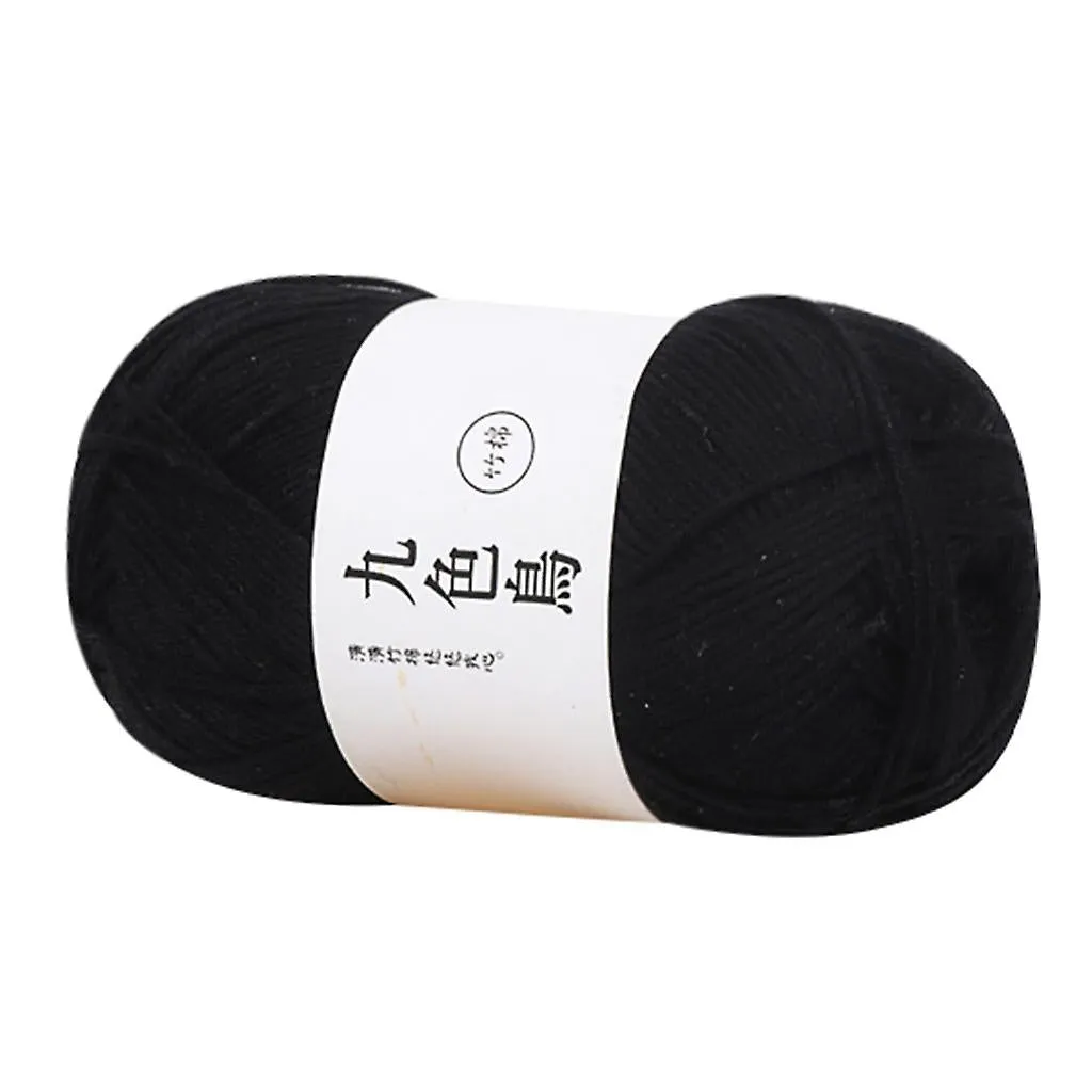 Thread & Yarn Tools Bamboo Charcoal Cotton Baby Line Fine Wool Crochet Diy Children Cotton Yarn No1638