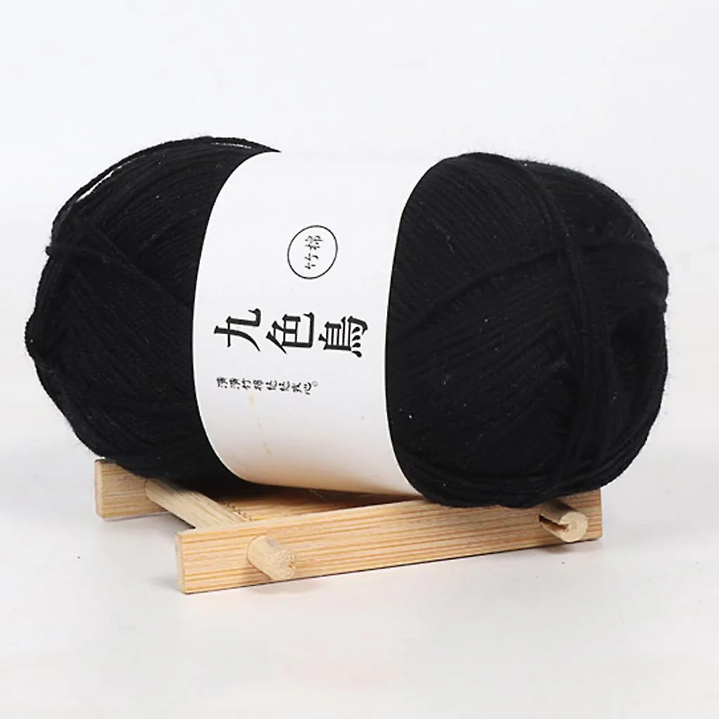 Thread & Yarn Tools Bamboo Charcoal Cotton Baby Line Fine Wool Crochet Diy Children Cotton Yarn No1638
