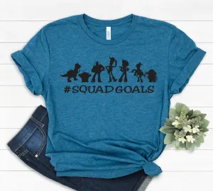 Toy Story Squad Goals Adult Unisex T Shirt - Family Matching Shirts
