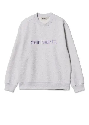 W' Carhartt Sweat - Ash Heather / Soft Lavender