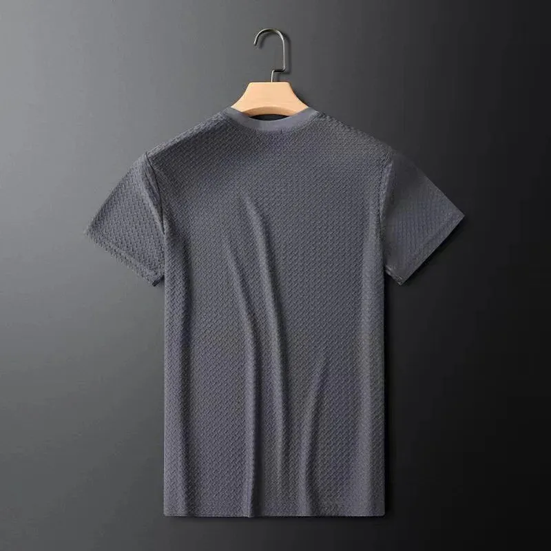 Waffle Knit Jacquard Shirt