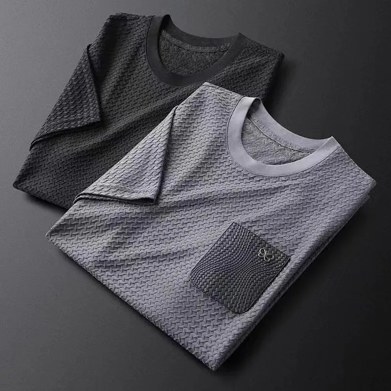 Waffle Knit Jacquard Shirt