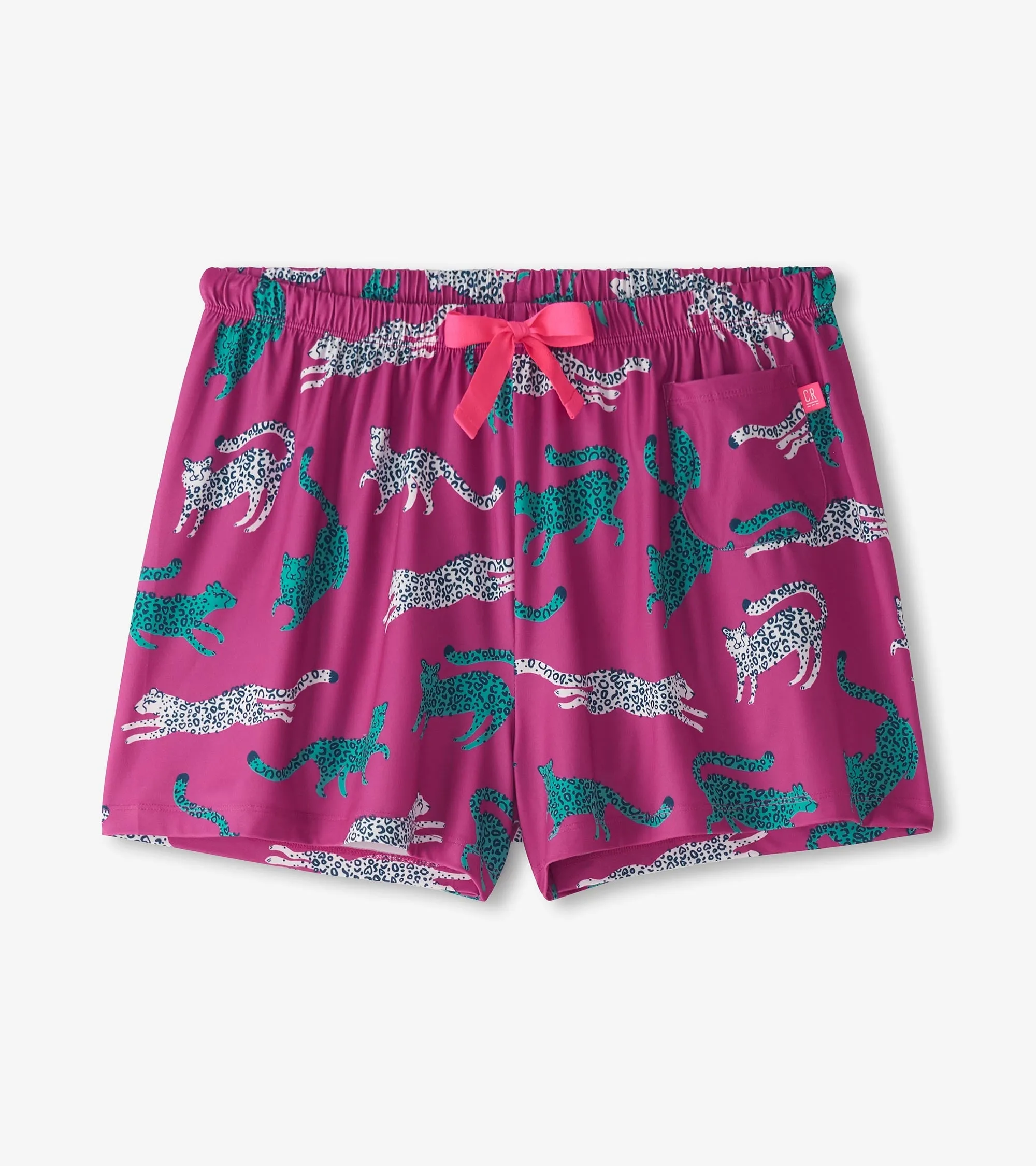 Women's Cheetah Pajama Shorts