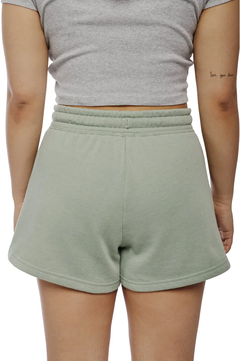 Women's Embroidered Logo Jogger Shorts