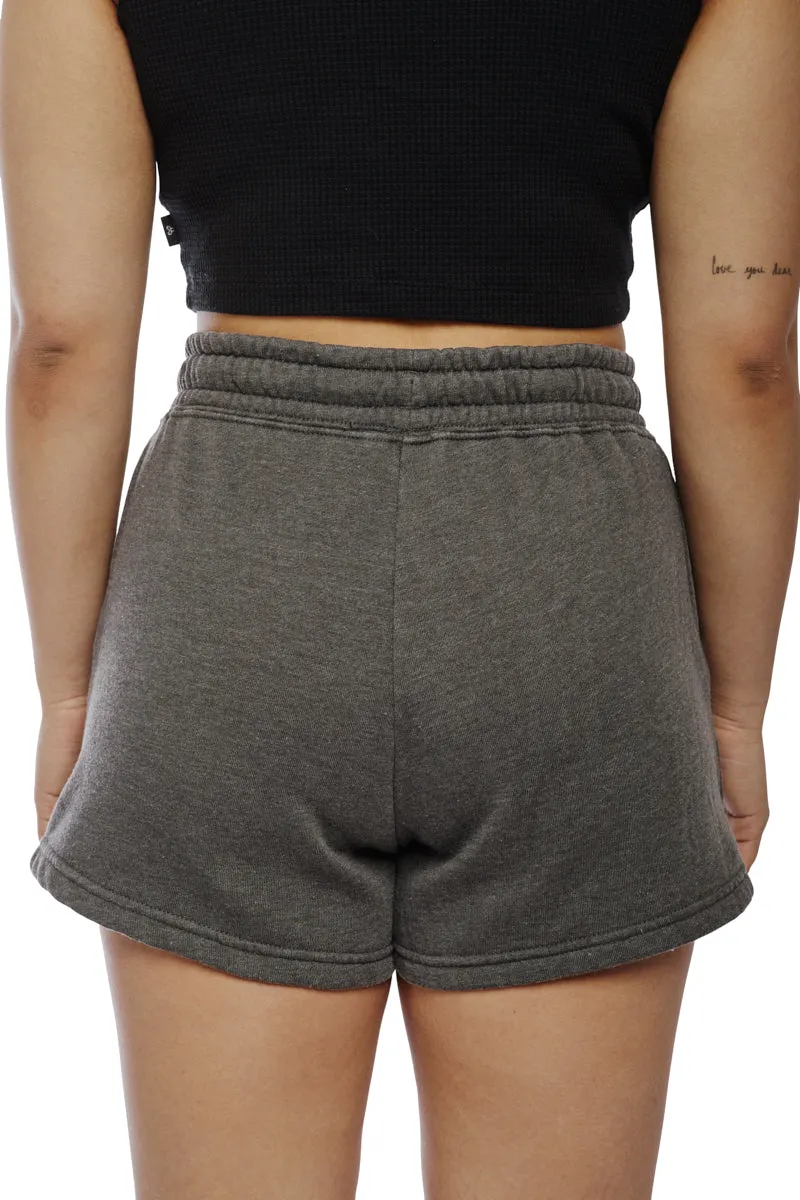 Women's Embroidered Logo Jogger Shorts